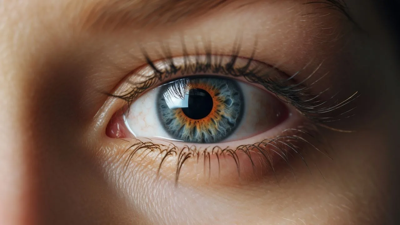 Lichtflitsen in het oog
